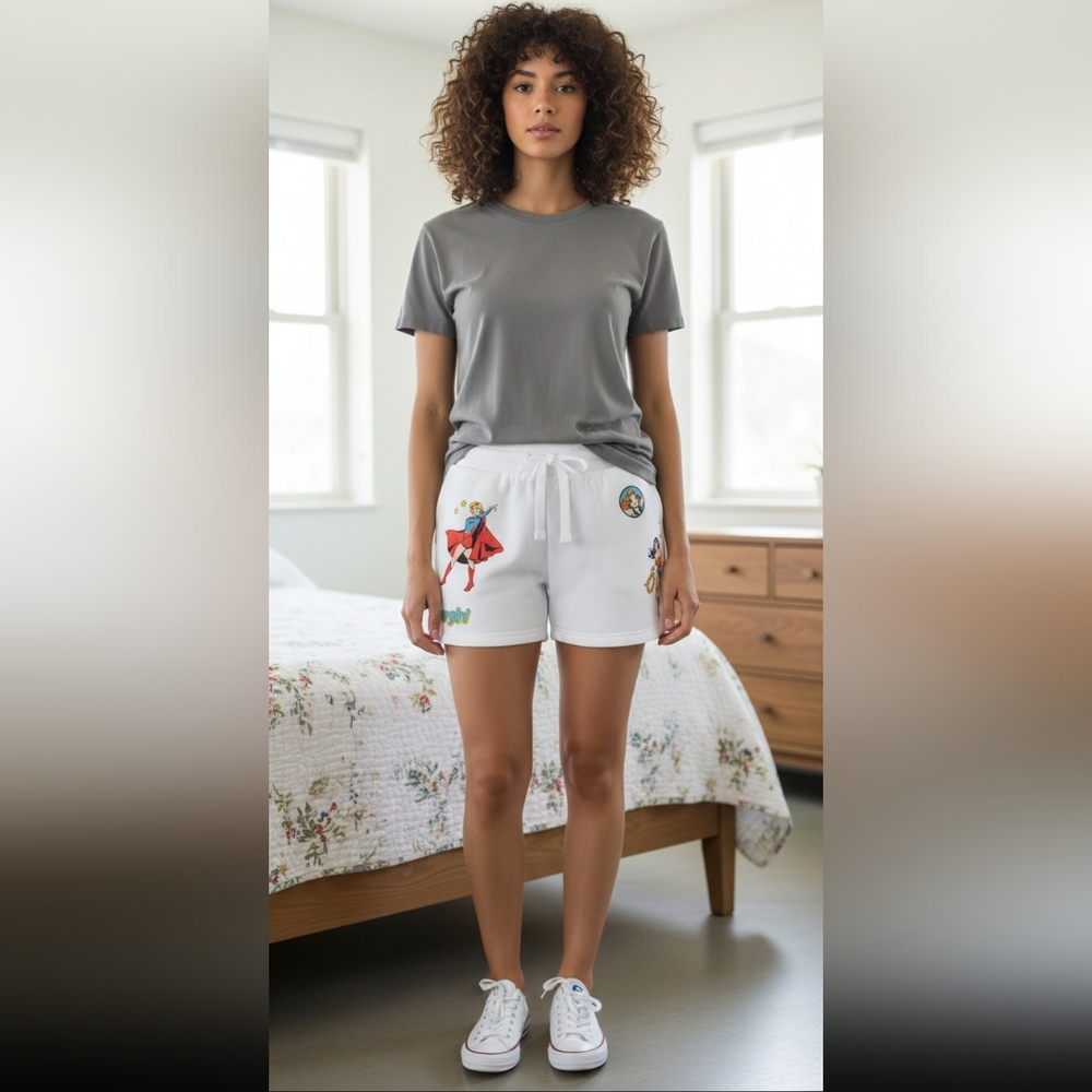 D.C. Comics Women's Graphic Shorts,